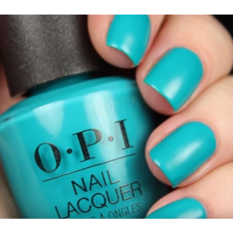 สีทาเล็บ OPI Nail Laqcuer - Dance Party 'Teal Dawn NLN74 15ml O.P.I