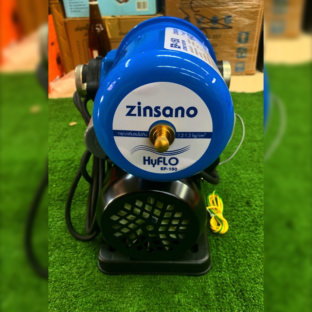 zinsano-ปั๊มอัตโนมัติ-รุ่น-ep-150-สีฟ้า-200w-ท่อออก-1x1นิ้ว-ปั๊มอัตโนมัติ-ปั๊มน้ำ