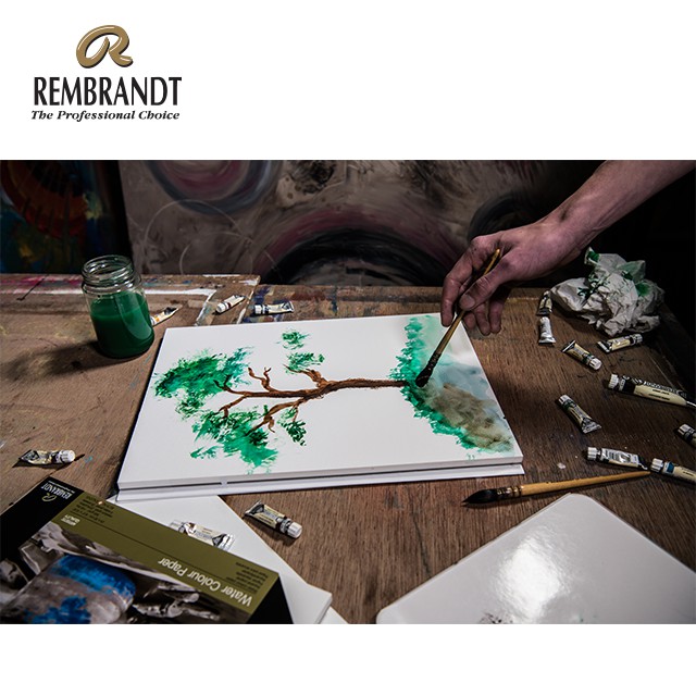 rembrandt-กระดาษสีน้ำ-300g-water-colour-paper-rembrandt-300g