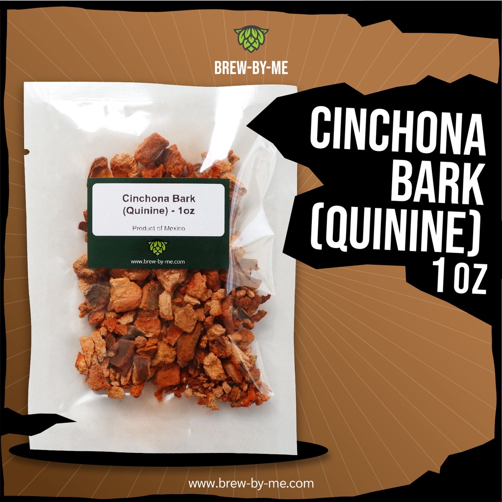 ภาพหน้าปกสินค้าCinchona Bark (Quinine) 1oz หรือ 28 กรัม สำหรับใส่ในเครื่องดื่มชา ไซรัป cocktail คราฟโซดา จากร้าน brewbyme บน Shopee