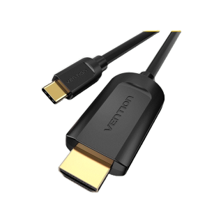 โปรโมชั่น Flash Sale : [ส่งไวจากไทย] Vention สายเคเบิล Type C to HDMI 4K HDMI การเชื่อมต่อโทรศัพท์มือถือ กับหน้าจอ สำหรับโทรศัพท์มือถือ แล็ปท็อป