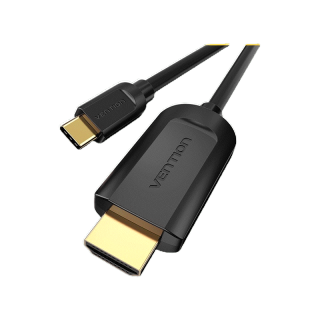 โปรโมชั่น : ส่งไวจากไทย Vention สายเคเบิล Type C to HDMI 4K HDMI การเชื่อมต่อโทรศัพท์มือถือ กับหน้าจอ สำหรับโทรศัพท์มือถือ แล็ปท็อป