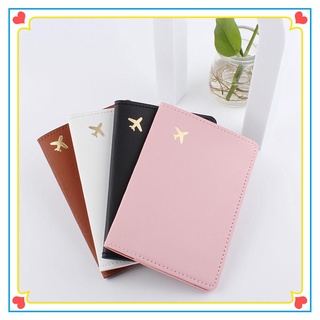 ปกหนังสือเดินทาง ลายเครื่องบิน ป้ายแท็กคู่รัก งานแต่งงาน ชุดปกหนังสือเดินทาง จดหมาย ท่องเที่ยว ปกหนังสือเดินทาง