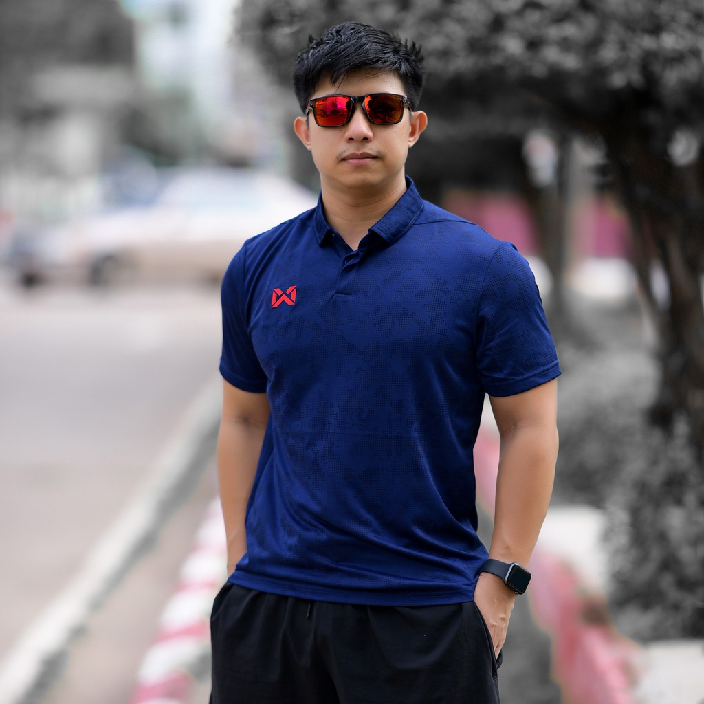 warrix-wa-202placl01-ventilation-เสื้อโปโล-วอริกซ์