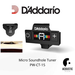 เครื่องตั้งสาย DAddario Micro Soundhole Tuner PW-CT-15