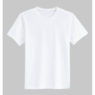 เสื้อเปล่า สีขาว ผ้านิ่ม ใส่ได้ทุกเพศทุกวัย