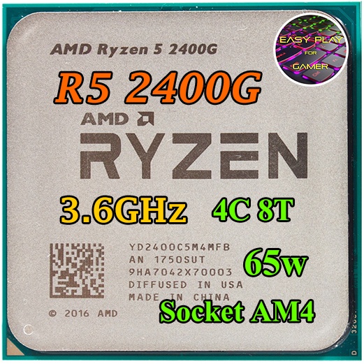 Ryzen 2400g Amd Ryzen 2400 AMD Ryzen 2400G GHz Quad-Core AM4