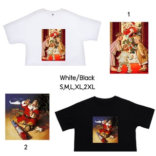 เสื้อลายคริสต์มาส เสื้อยืดคริสต์มาส เสื้อคริสต์มาส คริสต์มาส มีไซส์เด็ก