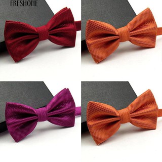 ภาพขนาดย่อของภาพหน้าปกสินค้า****Freson ผู้ชายคลาสสิกของการตรวจสอบงานแต่งงาน Bowtie เนคไท Tuxedo แฟชั่นปรับ Bow Tie จากร้าน freshone.th บน Shopee