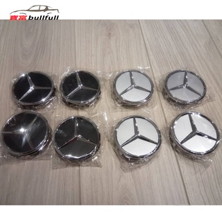 Mercedes-benz Benz ฝาครอบล้ออลูมิเนียม สําหรับ Samsung CLA C300 250 A180 75 มม. Benz GLB W205 W118 W177 AMG