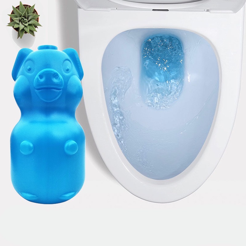 น้ำยาดับกลิ่นชักโครก-น้ำสีฟ้า-ระงับกลิ่น-lkb-แบบรูปหมี-ขนาด-230g-หมดปัญหากลิ่นเหม็น