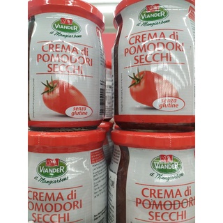 Viander Crema di Pomodori Secchi เวียนเดอร์ซอสมะเขือเทศแห้ง 520g(*1ขวด)