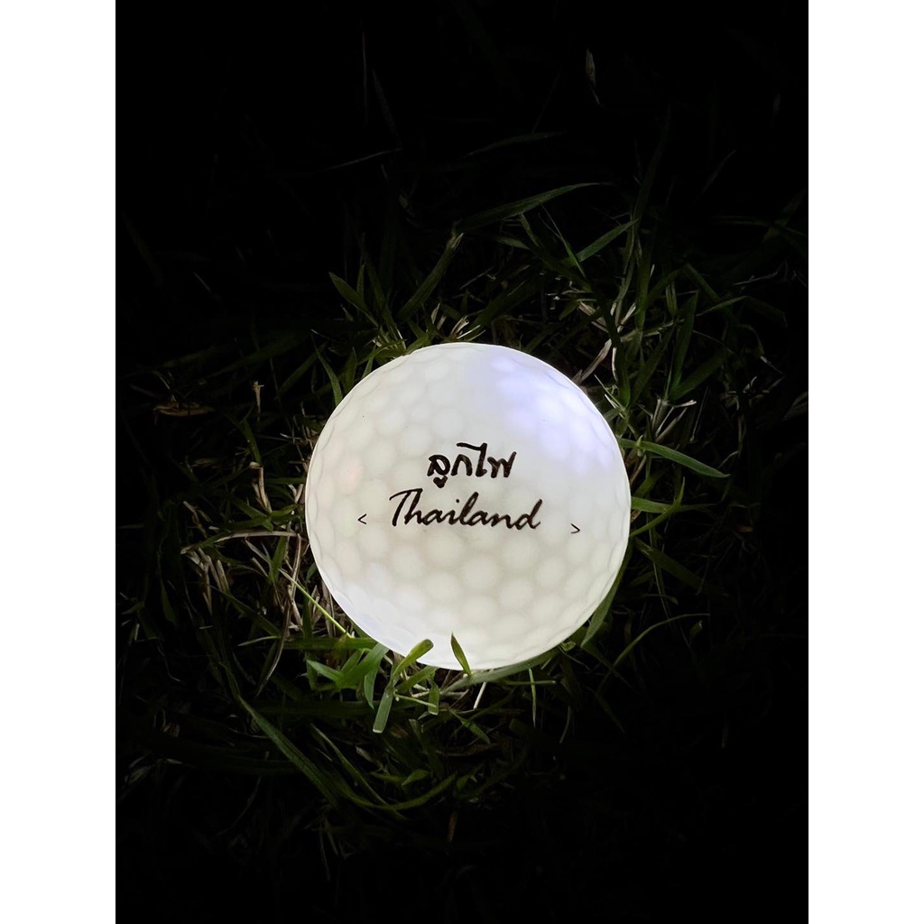 พร้อมส่ง-ลูกไฟไทยแลนด์-ลูกกอล์ฟมีไฟ-led-golf-balls-for-night-golf