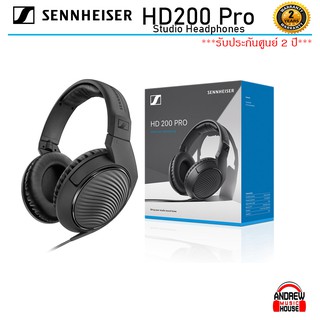 Sennheiser HD 200 Pro Monitoring Headphones with Headphone Holder หูฟังมอนิเตอร์ ***ประกันศูนย์ 2 ปี***