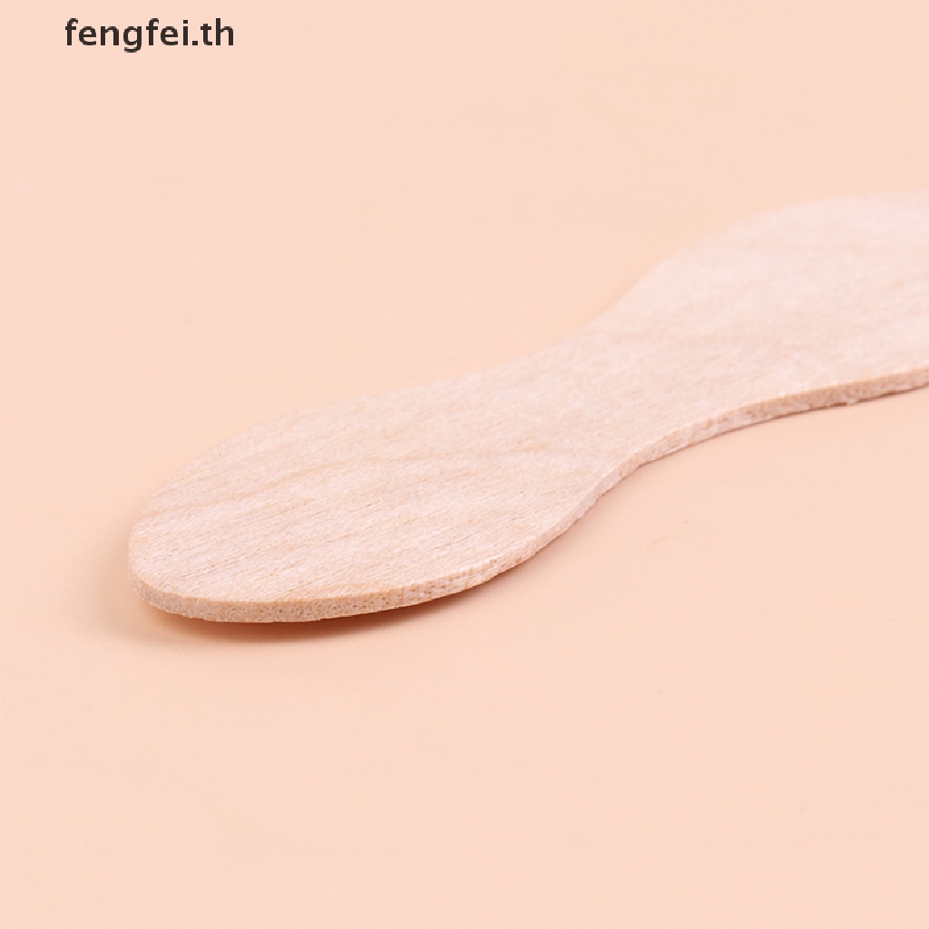 fengfei-ช้อนไม้ไอติม-ด้ามจับยาว-โฮมเมด-50-100-ชิ้น