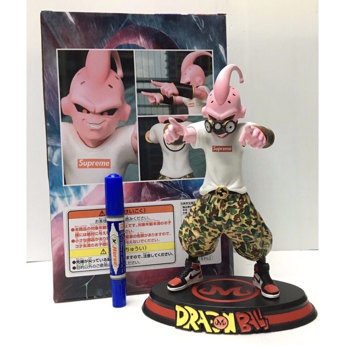 ฟิกเกอร์-dragon-ball-z-majin-buu-จอมมารบู-supreme-dragonball-งานสวย-ราคาไม่แพง-ความสูง-28-30-cm-yijj