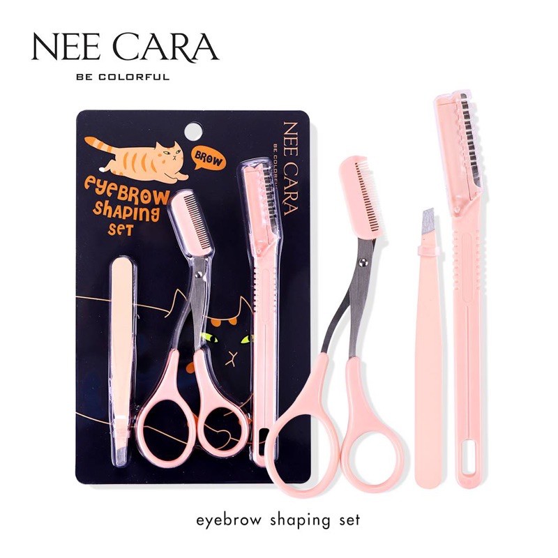 เซ็ตคิ้ว-nee-cara-eyebrow-shaping-set