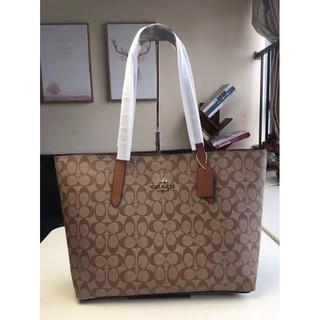 New Coach รุ่น AVENUE TOTE IN SIGNATURE CANVAS