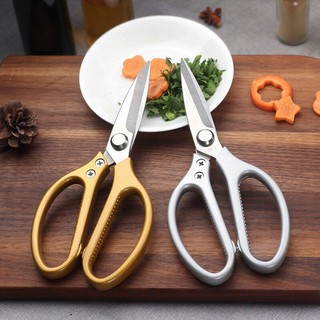 Kitchen scissors japan sk5 กรรไกรครัวตัดอาหารสแตนเลส