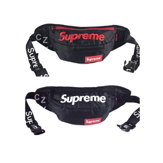 ถูกที่สุด!! A012 กระเป๋าคาดอกชายผู้ชาย สุพรีม งานปัก Supreme CRZY.BKK ช่องเยอะ ใส่ของเป็นระเบียบ