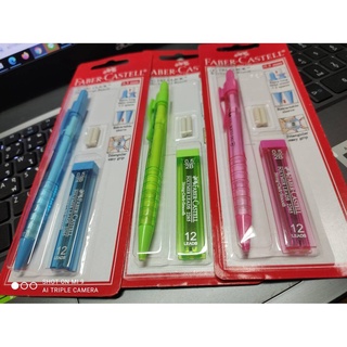 ดินสอกด+ไส้ 0.5 มม. Faber-Castell Tri Click 1362 จำนวน 1 ชุด