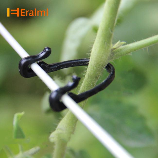 100PCS Vines Fastener Tied Buckle Hook Plant Vegetable Grafting Clips Agricultural Greenhouse Suppli