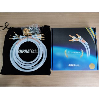 Supra XL Annorum CombiCon Speaker Cable Set สายลำโพง ไฮเอ็นให้เสียงแบบธรรมชาติ รายละเอียดเวทีชัดขึ้น เสียงเบสชัดนุ่มลึก