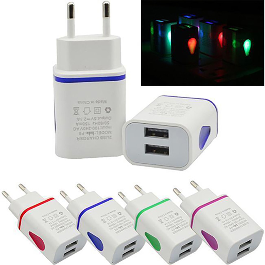 พอร์ต-usb-คู่ไฟ-led-5v-2-1a-ปลั๊กแปลงที่ชาร์จที่บ้านในสหรัฐฯ-eu-ปลั๊กไฟสำหรับบ้าน