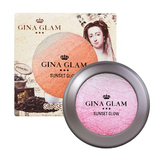 ภาพหน้าปกสินค้าGINA GLAM BLUSH ON SUNSET GLOW 10 กรัม (1 ชิ้น) ที่เกี่ยวข้อง