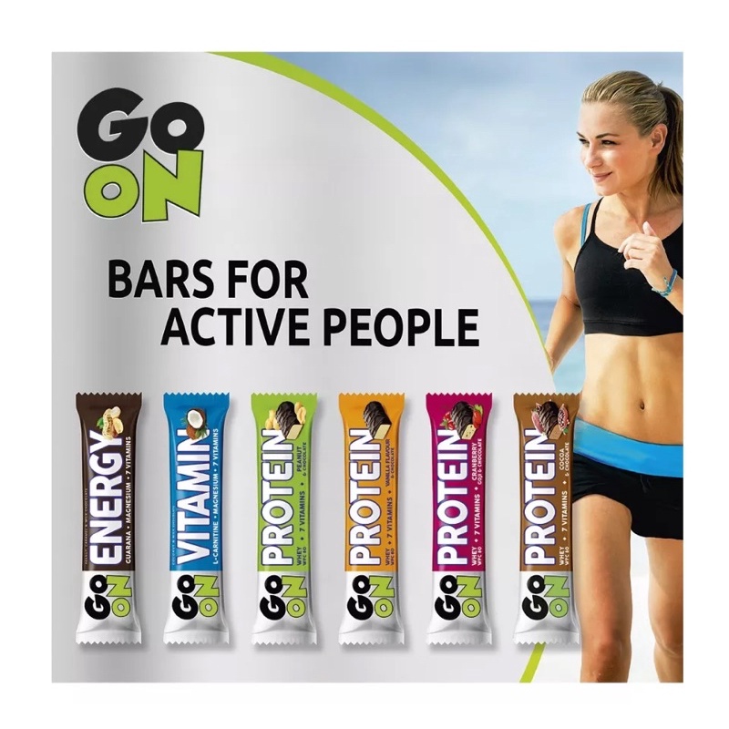 go-on-protein-bar-เวย์โปรตีนบาร์-ขนาด-50-กรัม