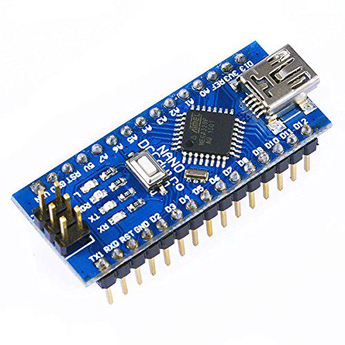 用于Arduino CH340 16Mhz Nano v3.0 ATMEGA168P的带引导负载的迷你USB Nano控制器