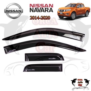 ภาพขนาดย่อของสินค้ากันสาด/คิ้วกันสาด NISSAN NAVARA NP300/นิสสัน นาวาร่า 2014-2020