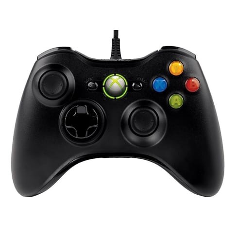 ภาพสินค้าจอย XBox 360 แบบมีสาย สำหรับเล่นกับคอม (Xbox controller)(จอยคอม Xbox)(จอย X-Box 360)(จอยคอม)(จอย PC) จากร้าน tigergames บน Shopee ภาพที่ 5