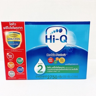 ภาพหน้าปกสินค้าไฮคิว สูตร 2 พรีไบโอ Hi-Q 2 Prebio 2750g (5ซอง) ที่เกี่ยวข้อง