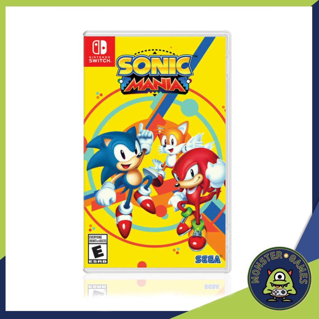 ภาพหน้าปกสินค้าSonic Mania Nintendo Switch Game แผ่นแท้มือ1   (Sonic Mania Switch)