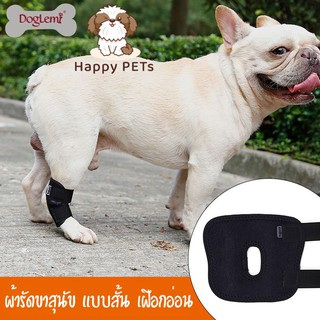 ราคาHappy PETs 🐶 DogLemi ผ้ารัดขาสุนัข แบบสั้น สำหรับสุนัขพันธุ์ขาสั้น บรรเทาอาการข้อขาอักเสบ