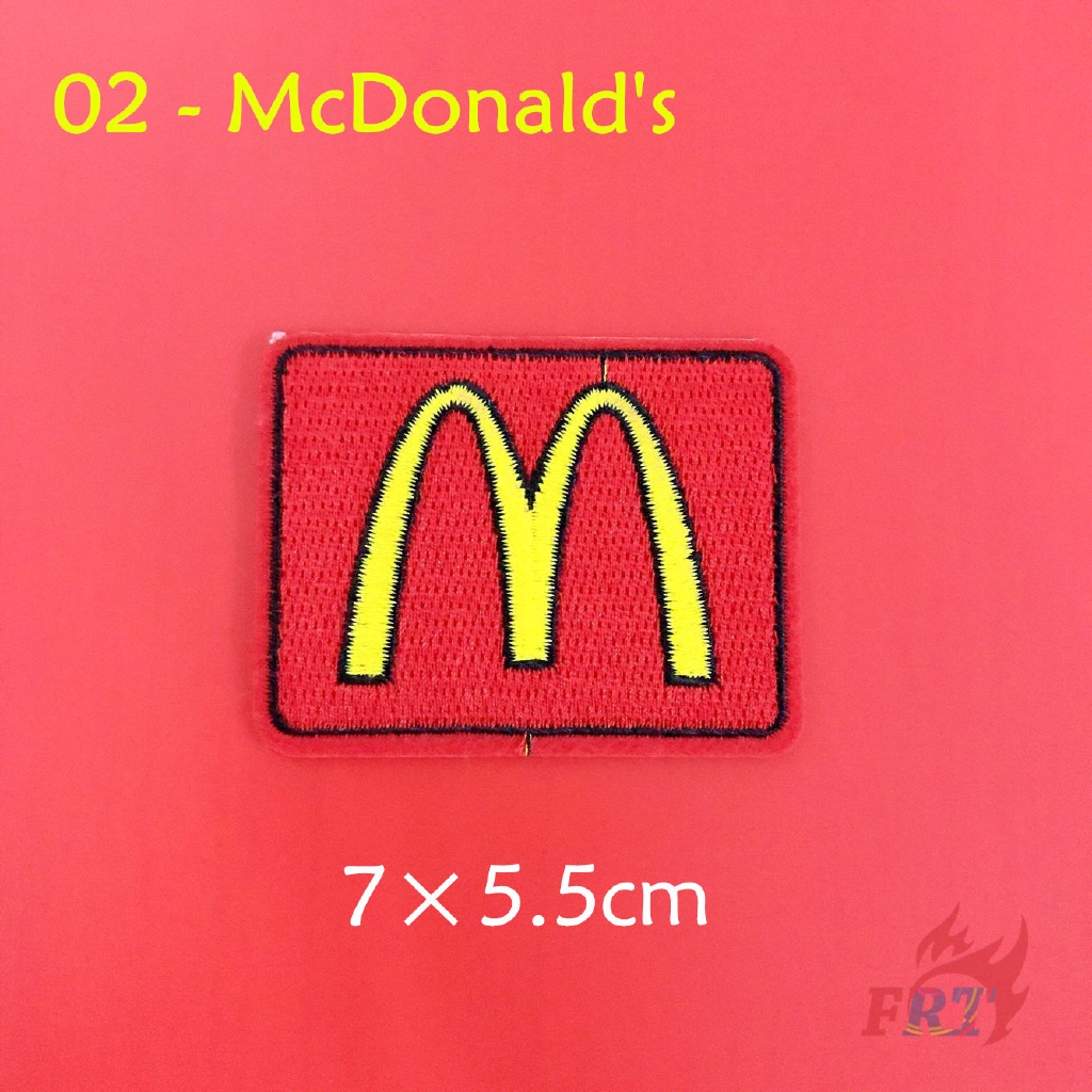 ☸ KFC / Cola Patch ☸ 1 ชิ้น Diy เย็บบนเหล็กบนป้ายแพทช์ | Shopee Thailand