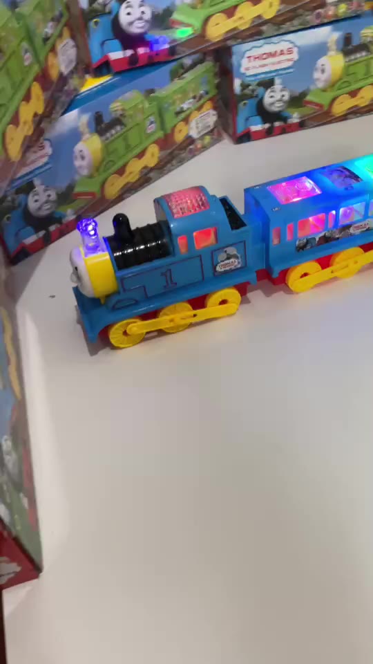 รถไฟการ์ตูน-รถไฟชนถอย-ของเล่นเด็กเล็ก-มีเสียง-มีไฟ-689