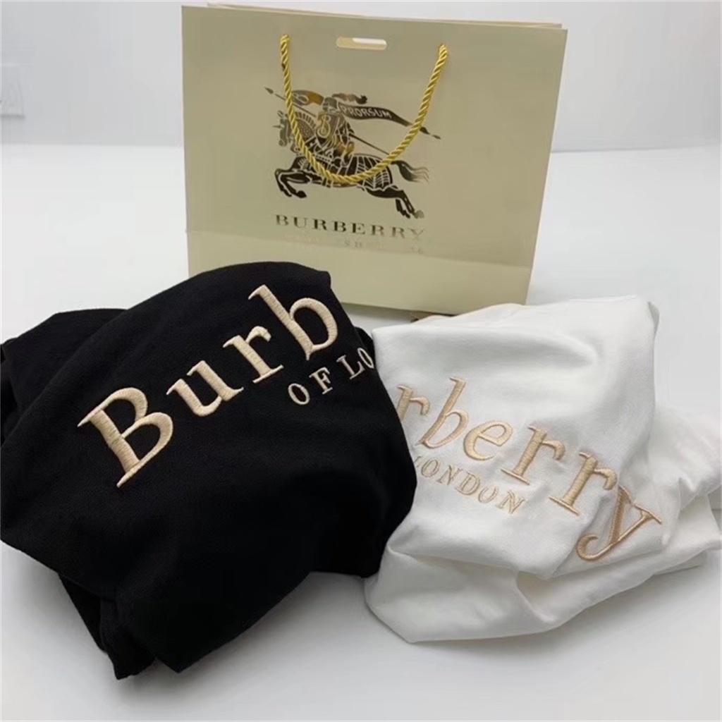 พร้อมส่ง-burberry-ชุดเสื้อผ้าคู่รัก-ขนาดใหญ่-แฟชั่นฤดูร้อน-2022