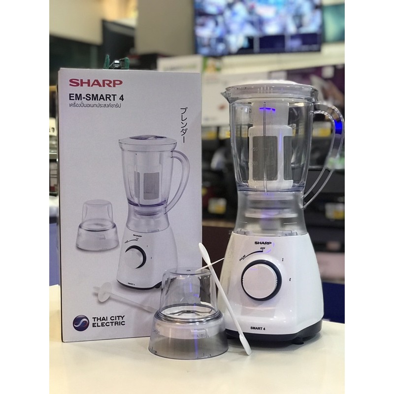 เครื่องปั่นอเนกประสงค์ชาร์ป EM-SMART4 | Shopee Thailand