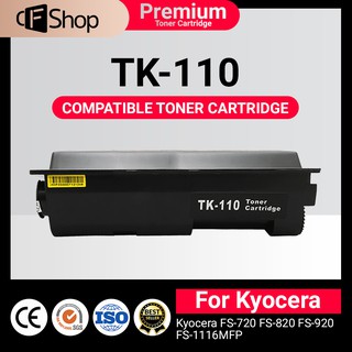 CFSUPPLY TK-110/TK110/110 For Kyocera FS-720/FS-820/FS-920/FS-1016MFP/FS-1116MFP ตลับหมึกเลเซอร์