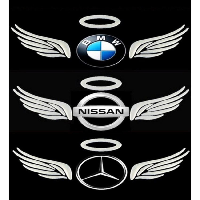 สติ๊กเกอร์-3-มิติ-ลาย-wing-angel-ปีกเทวา-ใช้ติดประดับโลโก้รถยนต์-ติดได้ทุกยี่ห้อ
