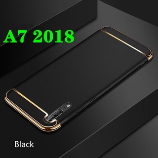 ส่งจากไทย Case  Samsung Galaxy A7 2018 เคสประกบหัวท้าย เคสประกบ3 ชิ้น เคสกันกระแทก สวยและบางมาก สินค้าใหม่