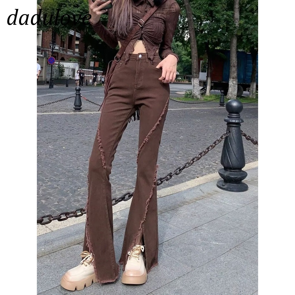 dadulove-new-american-ins-retro-high-waist-slit-flared-jeans-niche-loose-wide-leg-pants-fashion-womens-clothing