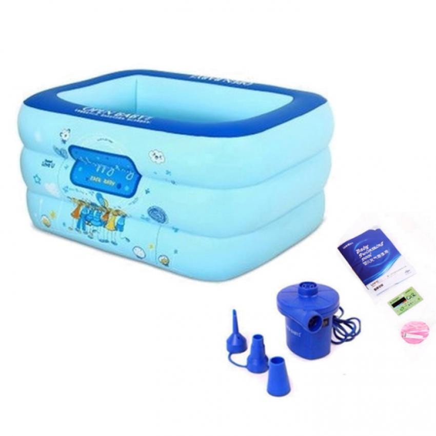 open-baby-สระว่ายน้ำเป่าลม-ขนาด-135-cm-สีฟ้า-พร้อมปั๊มไฟฟ้า