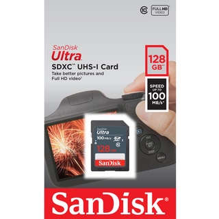 ภาพขนาดย่อของภาพหน้าปกสินค้าSanDisk Ultra SD Card Class10 32GB/64GB/128GB Speed 100 MB/s (SDSDUNR) SDHC-SDXC เมมโมรี่การ์ด สำหรับ SDCARD กล้องมิลเลอร์เลส DSLR Mirrorless ประกัน 7ปี จากร้าน sjcam_officialstore บน Shopee ภาพที่ 7