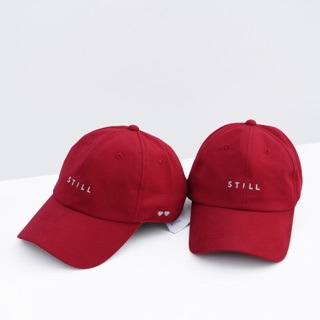 ภาพหน้าปกสินค้าหมวกแก็บ  Basic Cap VLT (สีแดง) ( still.studio ) ที่เกี่ยวข้อง