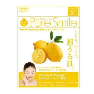 PURE SMILE แผ่นมาส์กหน้า