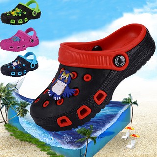 รองเท้าแตะ รองเท้าชายหาด ป้องกันการลื่น น่ารัก แฟชั่นสําหรับเด็กผู้ชาย