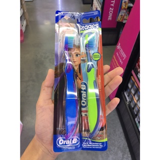Oral-B Toothbrush Soft Stages 3 (5-7 Years) ออรัล-บี แปรงสีฟัน สำหรับเด็ก ขนนุ่ม 5-7 ปี (มี 2 ลาย)